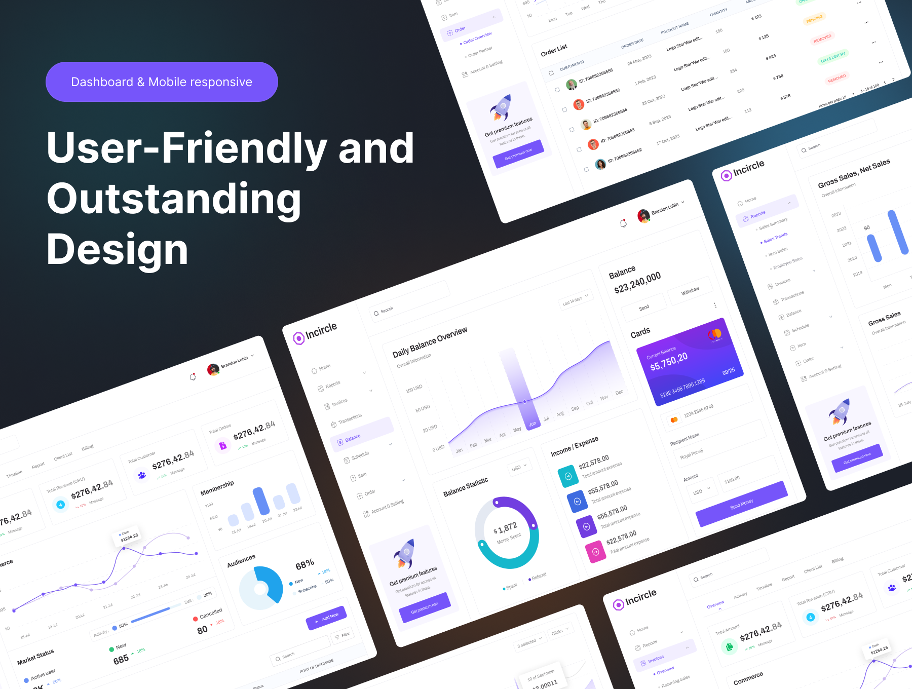 Point of Sale Software UI Kit Screenshot 1