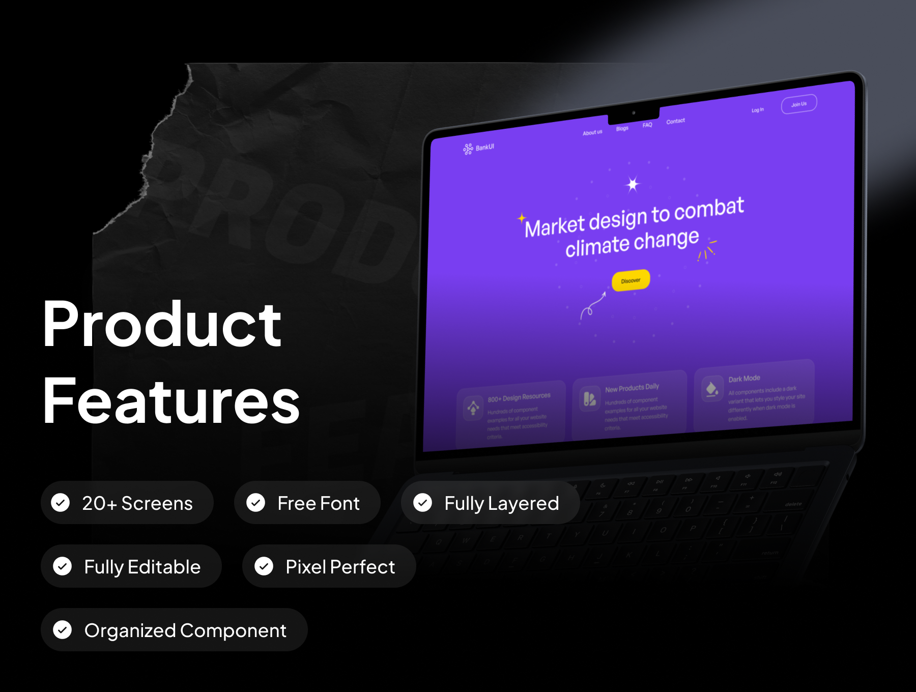 Market Design Web UI Kit