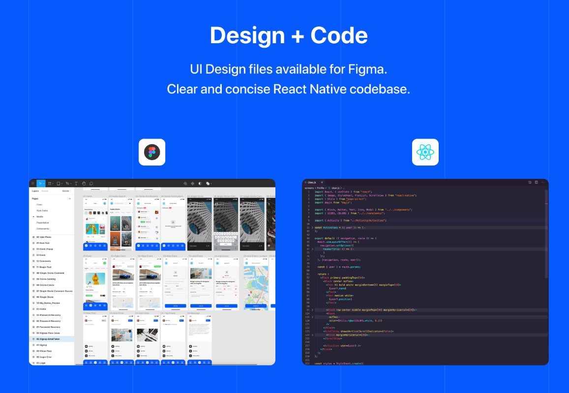 Social Dashboards – React Native Kit