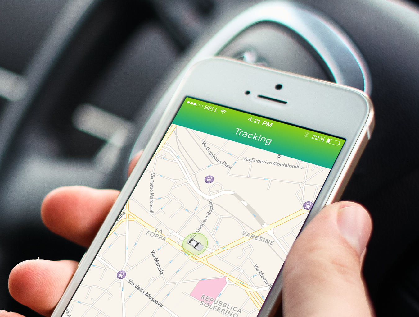 Taxi App Template Screenshot 1