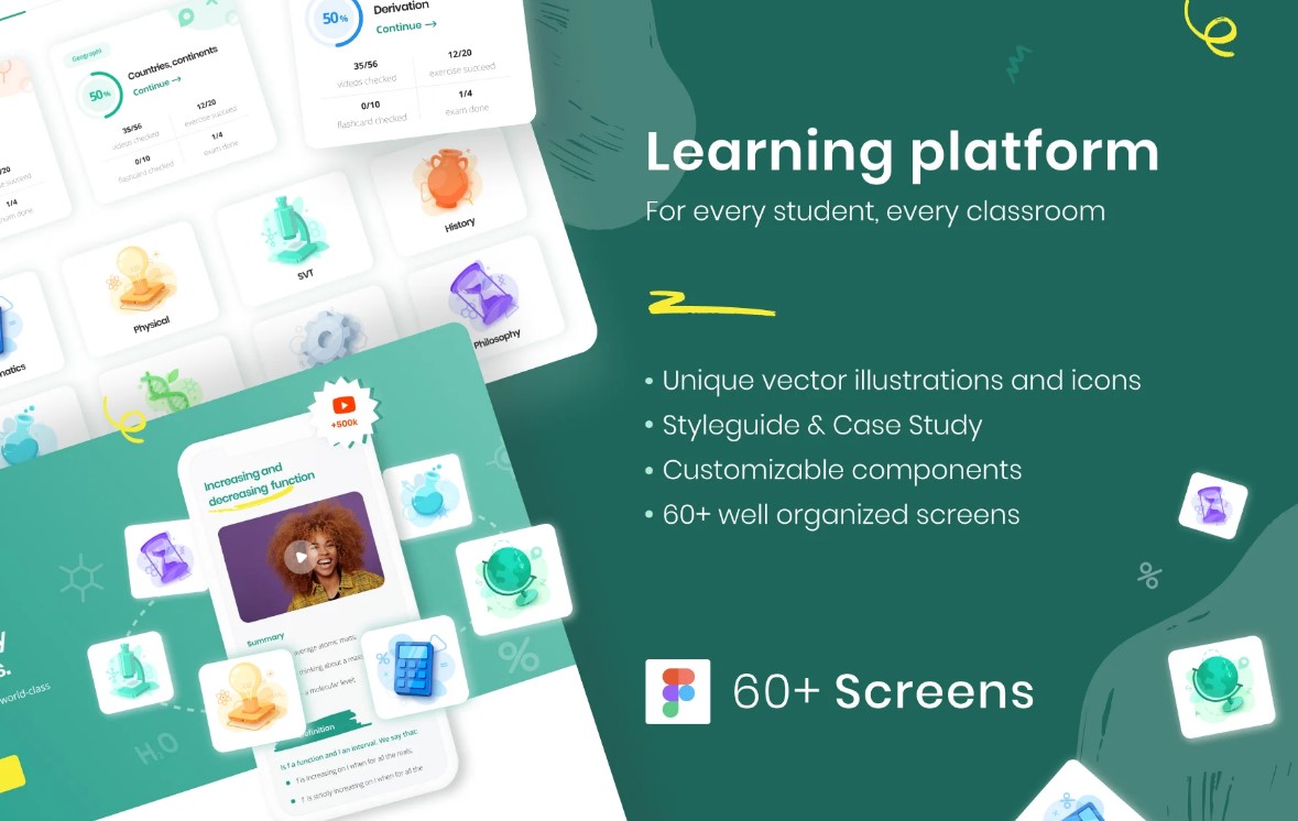 Online Education Platform UI Kit