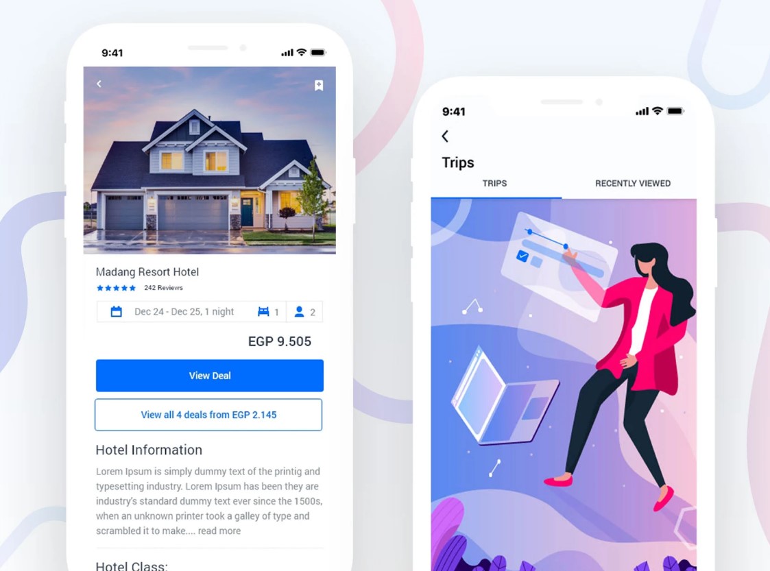 Travel & Booking UI Kit