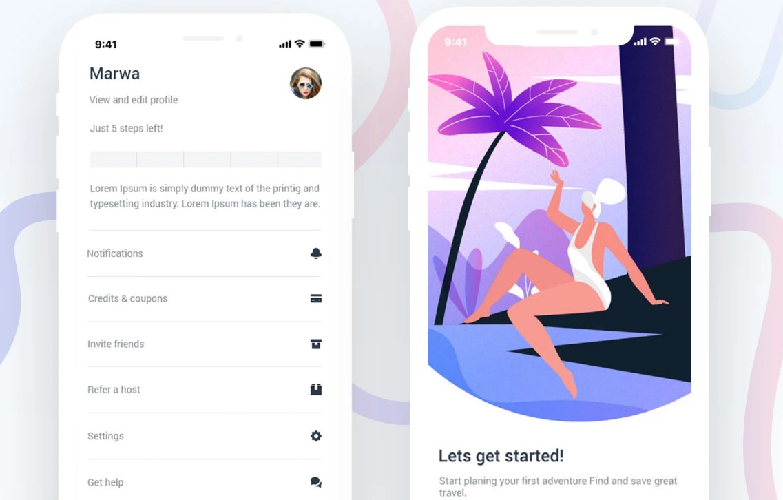 Travel & Booking UI Kit Screenshot 1