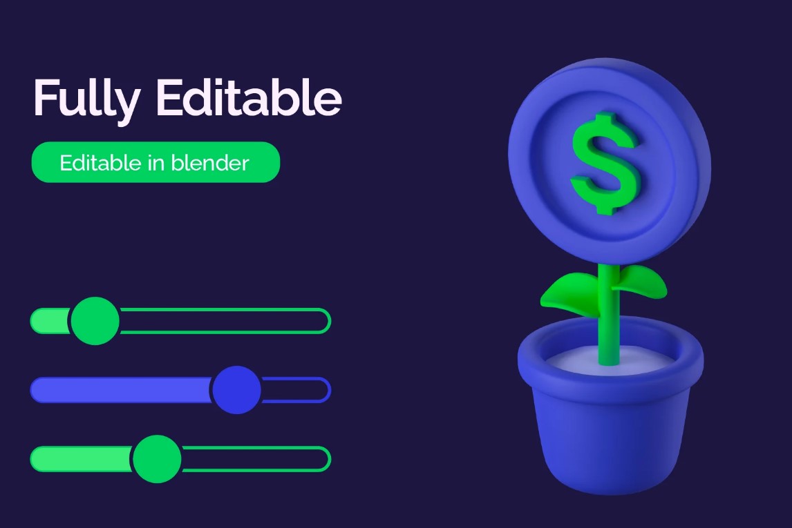 3D Finance & Banking Icon Pack Screenshot 2