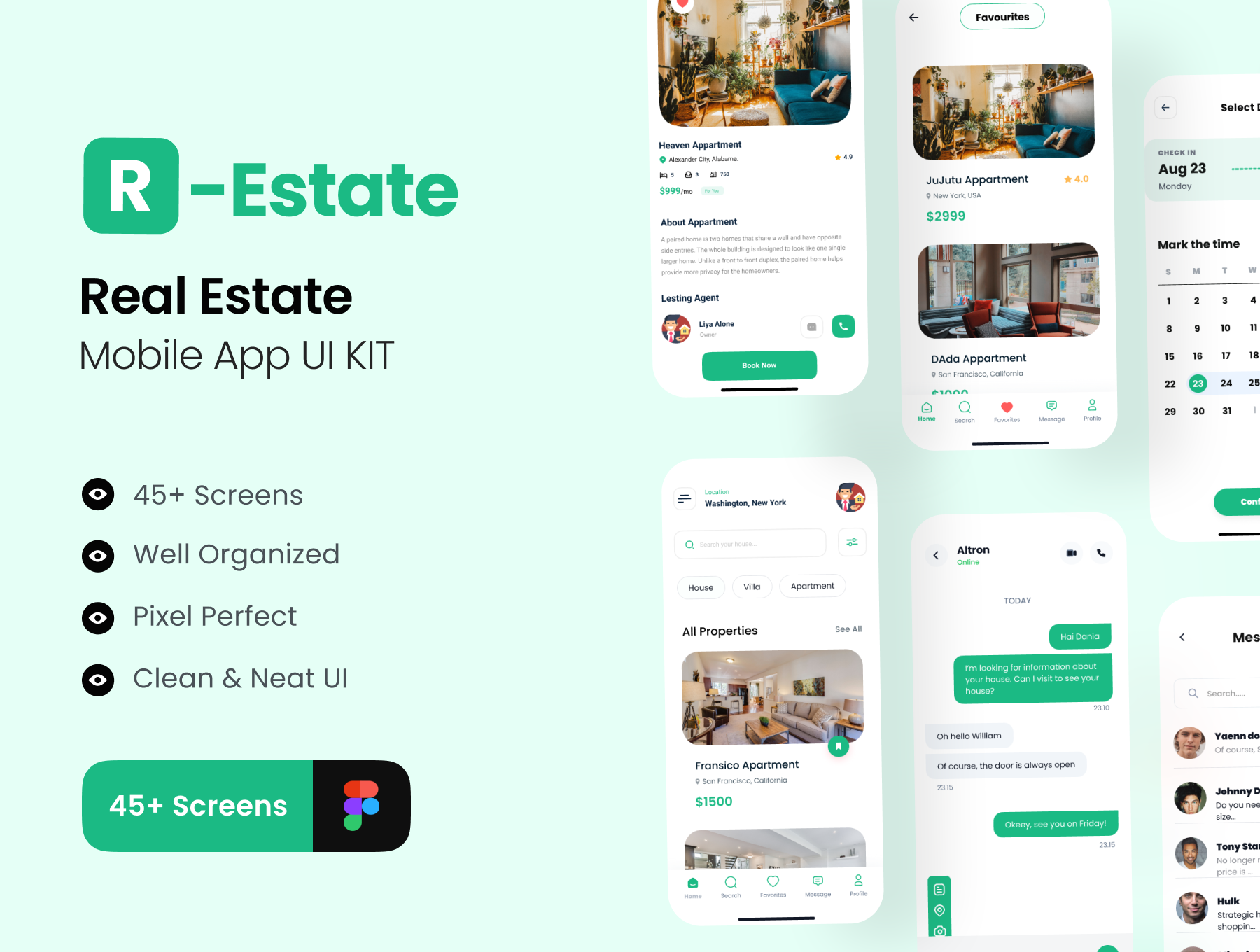 Real Estate App UI Kit