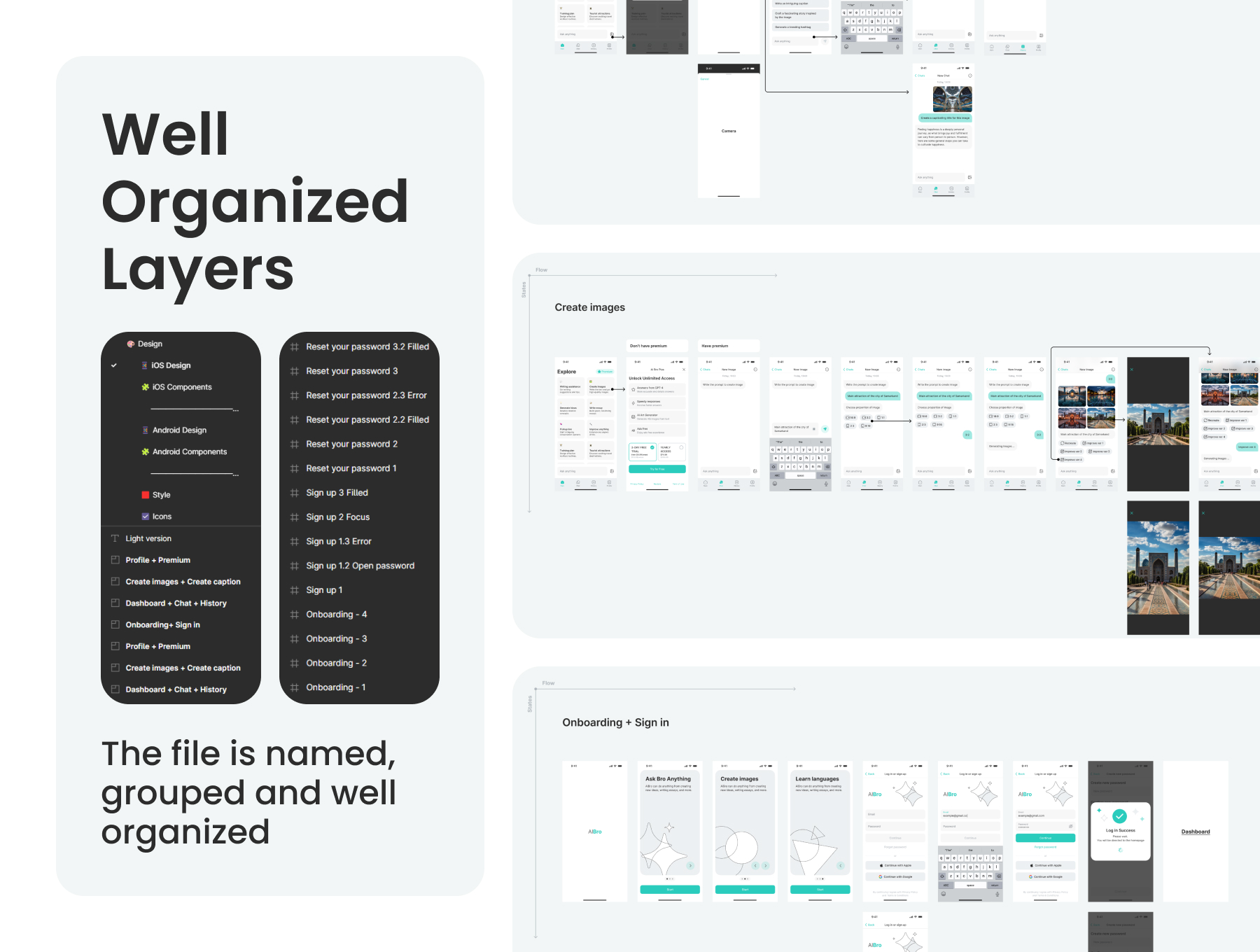 AI Chatbot Assistant UI Kit Screenshot 2