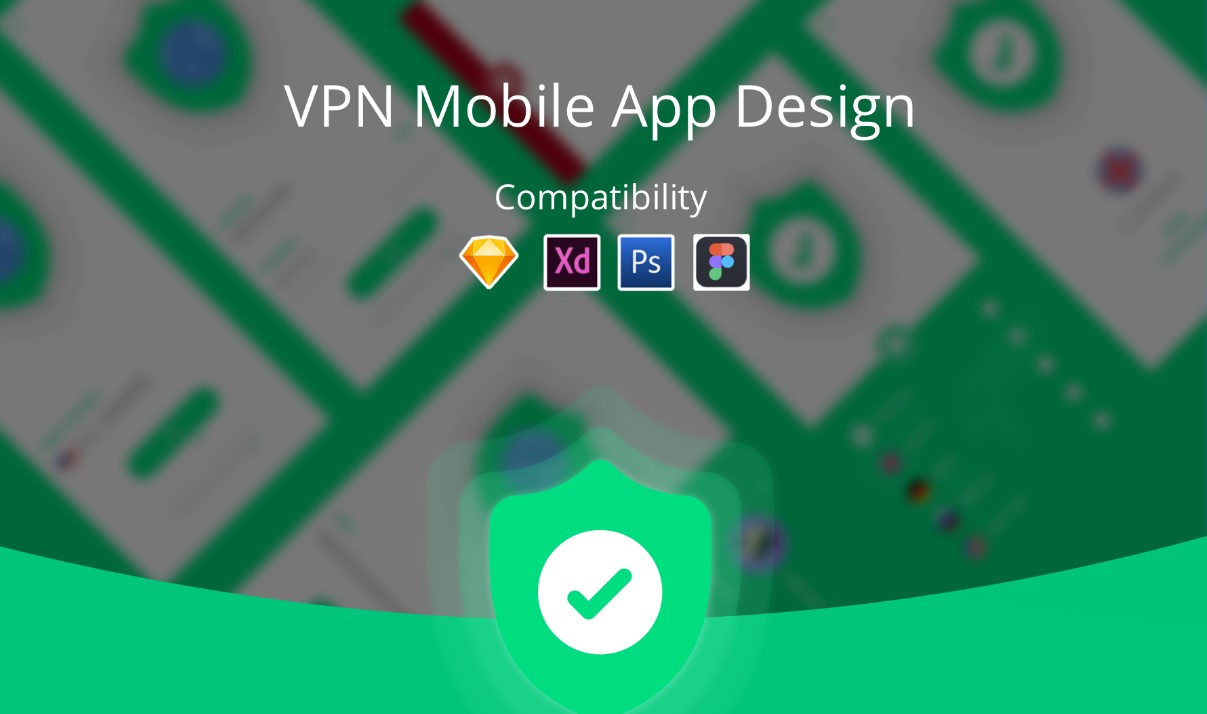 VPN Mobile App UI Kit
