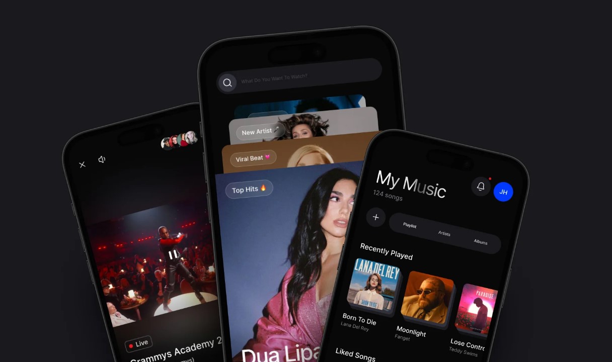 Music Streaming App UI Kit Screenshot 2