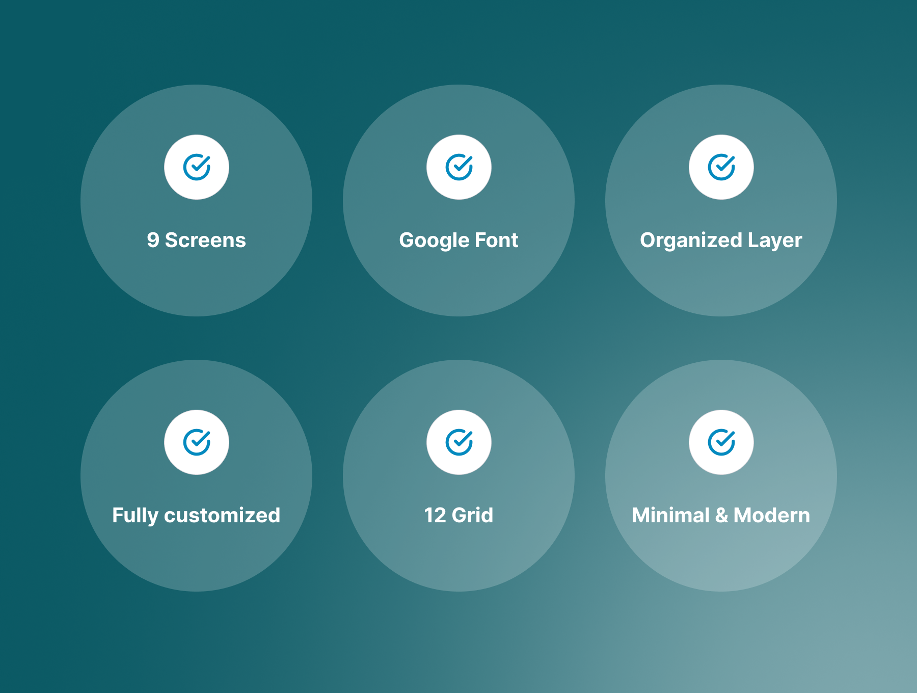 Creative Agency Website Design UI Kit Screenshot 1