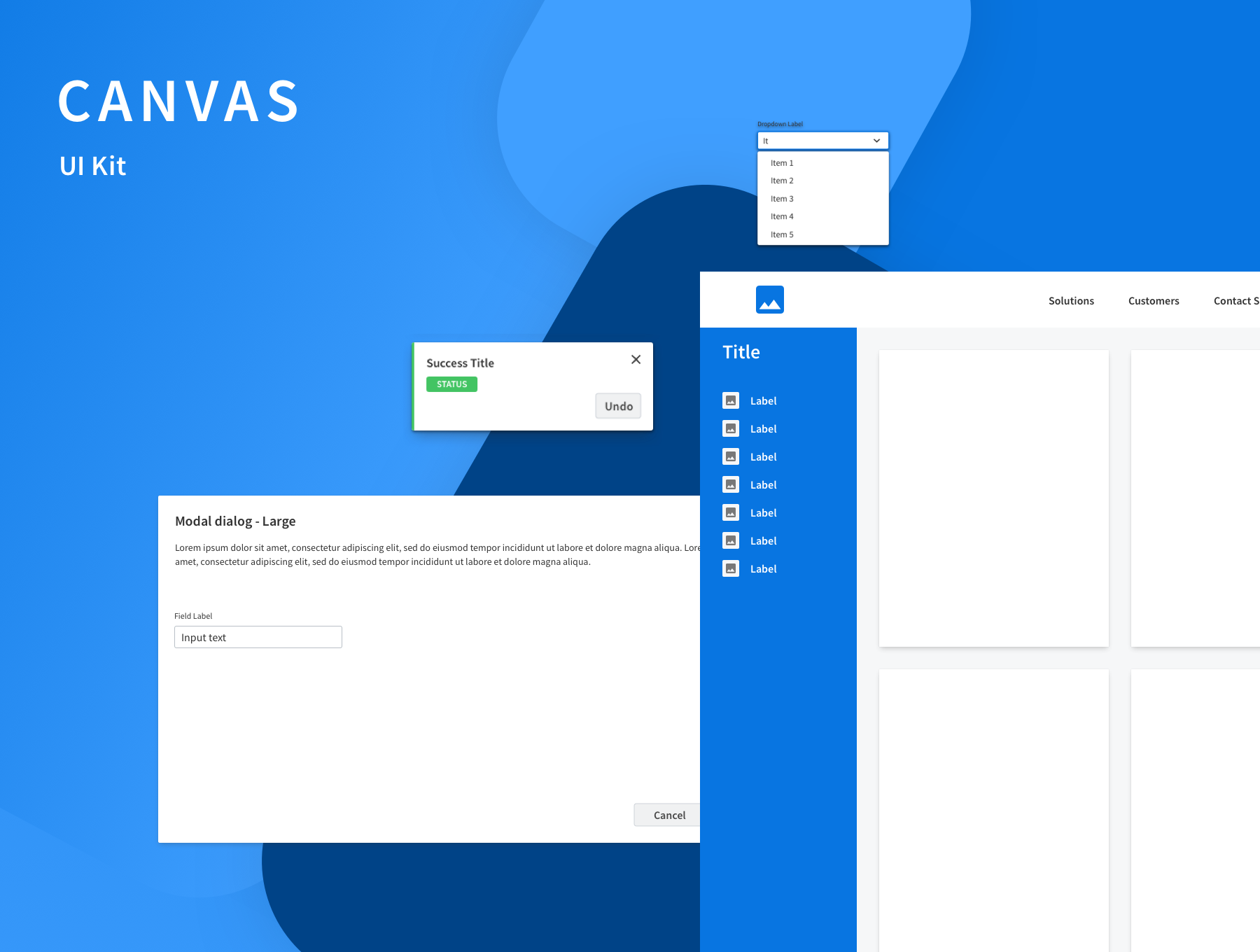 Canvas UI Kit