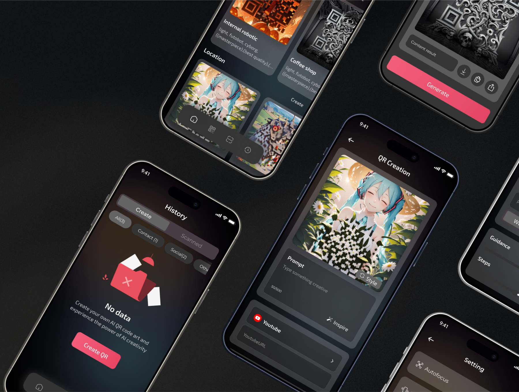 AI QR Code UI Kit Screenshot 1