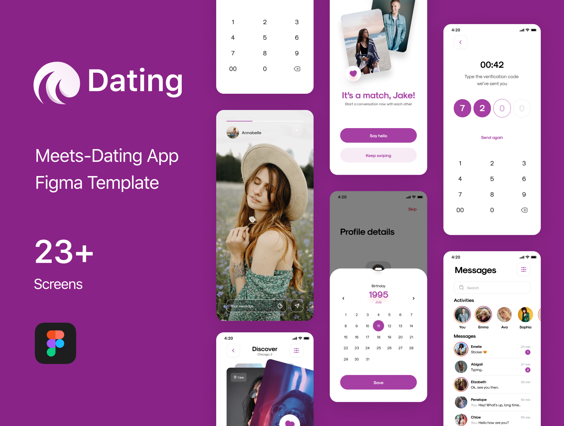 Dating App UI Kit