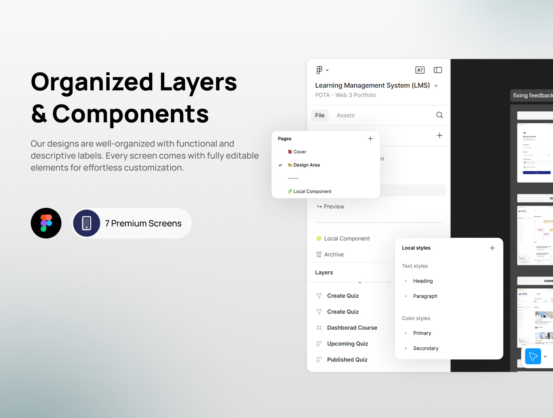 Learning Management System Screenshot 2