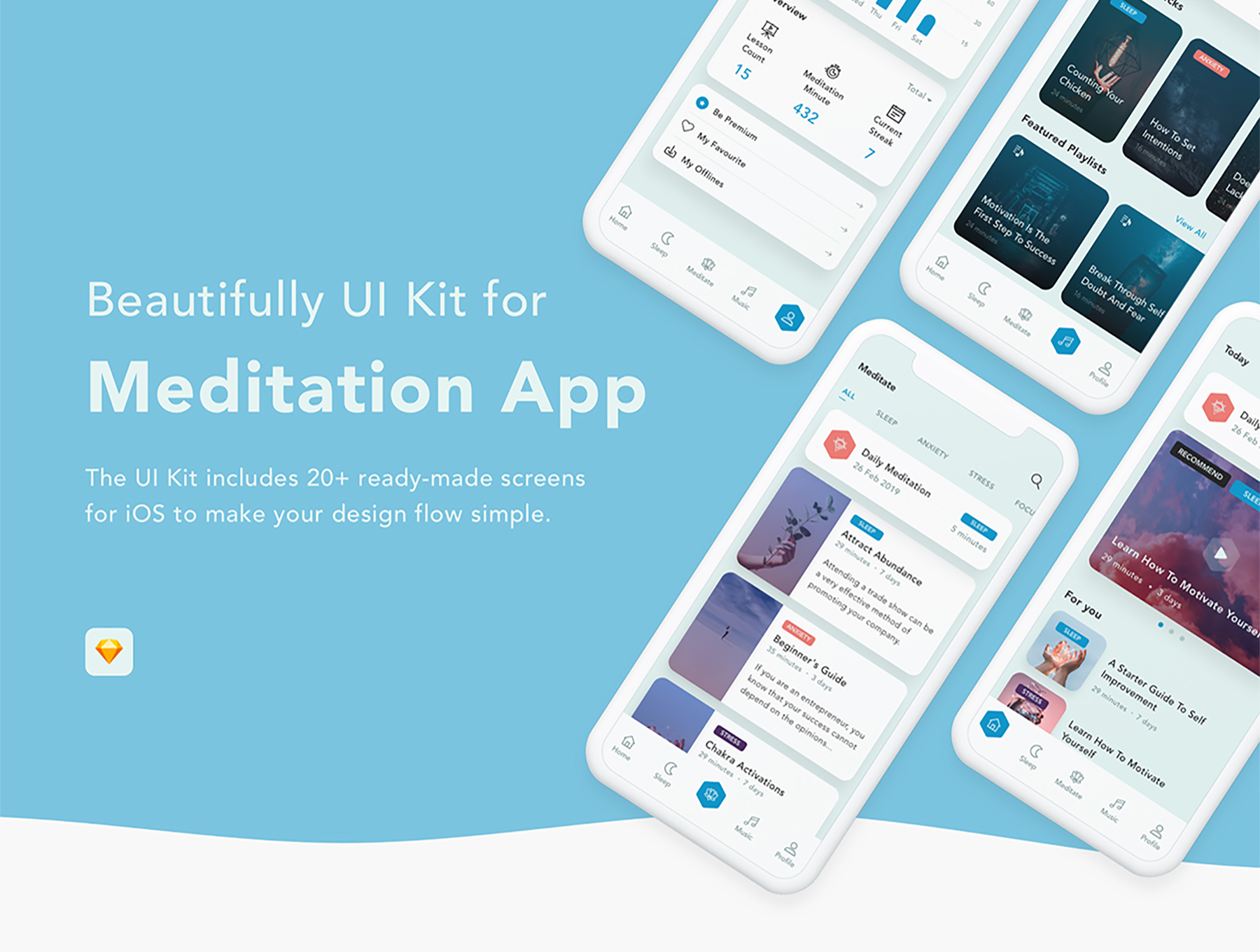 Meditation App UI
