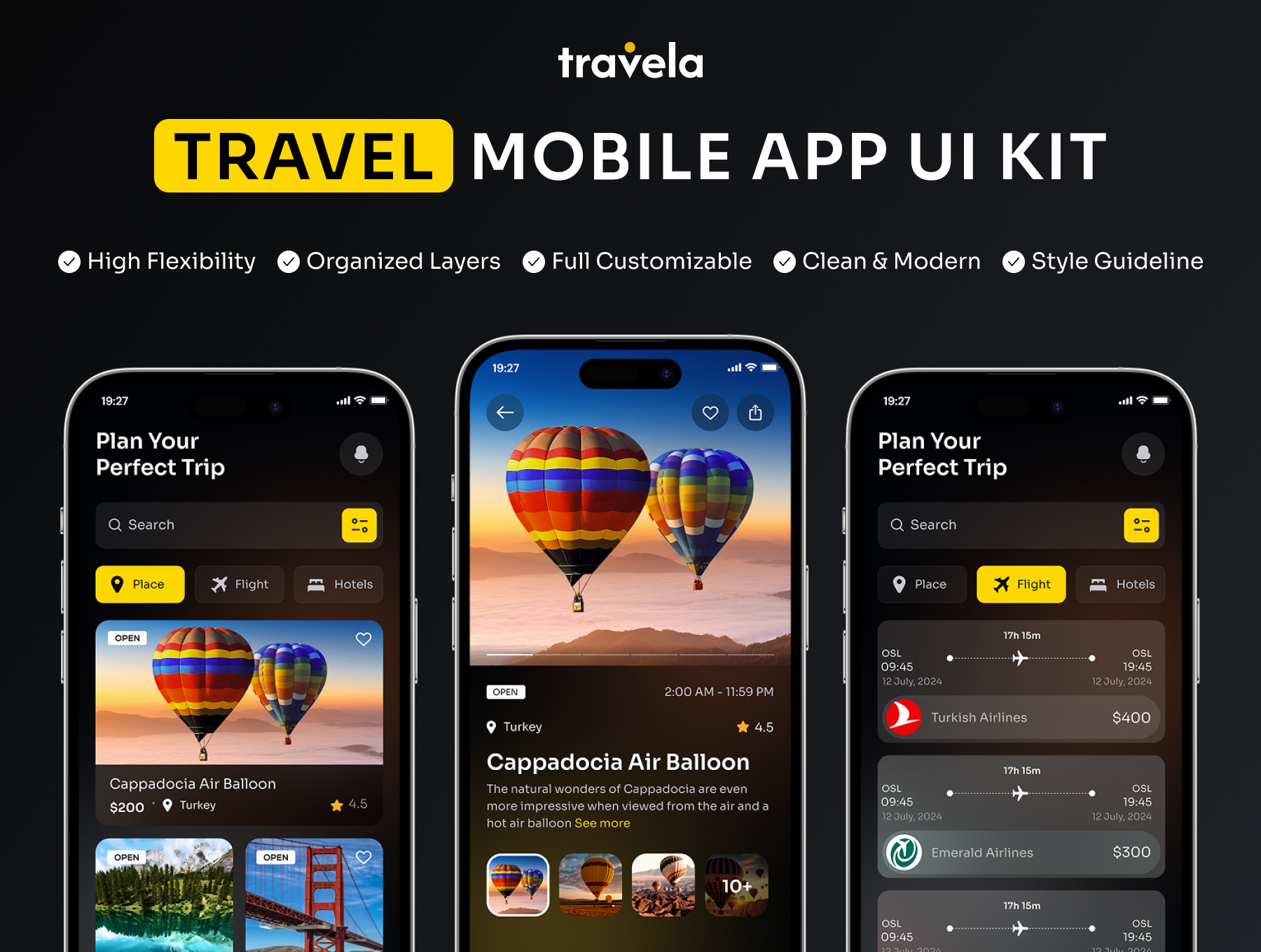 Travel App UI Kit