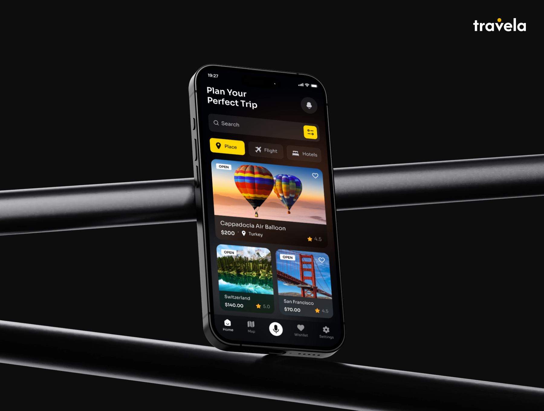 Travel App UI Kit Screenshot 1